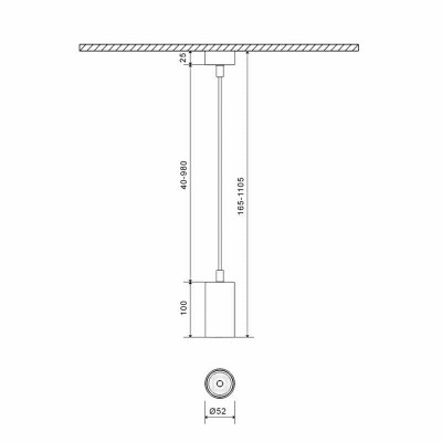 Основание для подвесного светильника Lumker Mini-VL-M6-WH 004868 - изображение 2 Основание для подвесного светильника Lumker Mini-VL-M6-WH 004868 - изображение 2