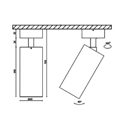 Основание для светильника Lumker VL-M3-WH 003416 - изображение 2 Основание для светильника Lumker VL-M3-WH 003416 - изображение 2