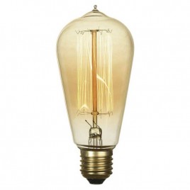 Лампа накаливания E27 60W 2700K прозрачная GF-E-764