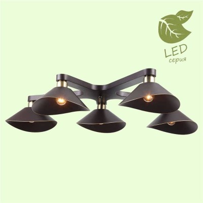 Потолочная люстра Lussole Loft Opelika GRLSP-9535 - изображение 5 Потолочная люстра Lussole Loft Opelika GRLSP-9535 - изображение 5