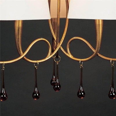 Подвесная люстра Mantra Paola Painted Gold 3540 - изображение 5 Подвесная люстра Mantra Paola Painted Gold 3540 - изображение 5