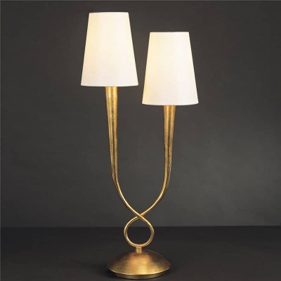 Настольная лампа Mantra Paola Painted Gold 3546 - изображение 2 Настольная лампа Mantra Paola Painted Gold 3546 - изображение 2