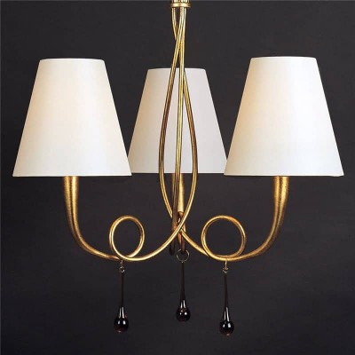Подвесная люстра Mantra Paola Painted Gold 3542 - изображение 3 Подвесная люстра Mantra Paola Painted Gold 3542 - изображение 3