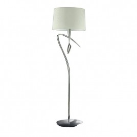 Торшер Mantra Mara Chrome - White 1652