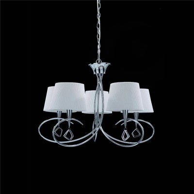 Подвесная люстра Mantra Mara Chrome - White 1641 - изображение 2 Подвесная люстра Mantra Mara Chrome - White 1641 - изображение 2