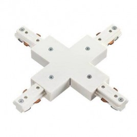 Соединитель крестовой Megalight WSO 75 white