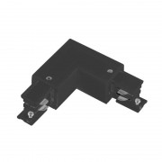 Соединитель угловой правый Megalight WSO 28BR black