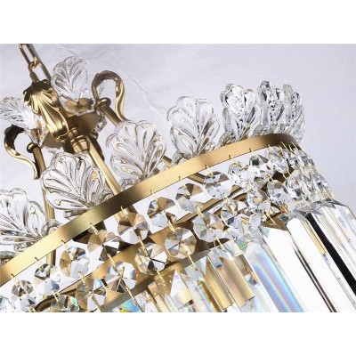 Подвесная люстра Newport 10328/C brushed brass М0064176 - изображение 2 Подвесная люстра Newport 10328/C brushed brass М0064176 - изображение 2