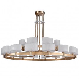 Подвесная люстра Newport 4338+16/C gold М0062174