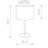 Настольная лампа Nowodvorski Hotel 9301 - изображение 2 Настольная лампа Nowodvorski Hotel 9301 - изображение 2
