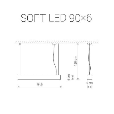 Подвесной светодиодный светильник Nowodvorski Soft Led 9546 - изображение 2 Подвесной светодиодный светильник Nowodvorski Soft Led 9546 - изображение 2