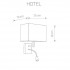 Бра Nowodvorski Hotel 9302 - изображение 2 Бра Nowodvorski Hotel 9302 - изображение 2