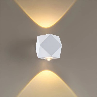 Уличный настенный светодиодный светильник Odeon Light Diamanta 4219/4WL - изображение 4 Уличный настенный светодиодный светильник Odeon Light Diamanta 4219/4WL - изображение 4