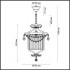 Подвесной светильник Odeon Light Sharm 4686/1 - изображение 3 Подвесной светильник Odeon Light Sharm 4686/1 - изображение 3