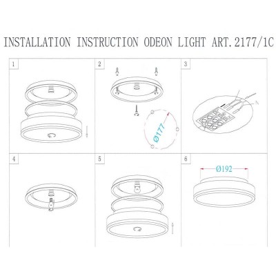 Настенный светильник Odeon Light Yun 2177/1C - изображение 3 Настенный светильник Odeon Light Yun 2177/1C - изображение 3