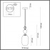 Подвесной светильник Odeon Light Bizet 4893/1B - изображение 2 Подвесной светильник Odeon Light Bizet 4893/1B - изображение 2