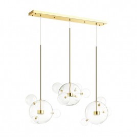 Подвесная светодиодная люстра Odeon Light Bubbles 4640/36L
