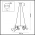 Подвесная люстра Odeon Light Flexi Techno Pro 3631/6 - изображение 2 Подвесная люстра Odeon Light Flexi Techno Pro 3631/6 - изображение 2