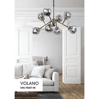 Подвесная люстра Omnilux Volano OML-95207-08 - изображение 4 Подвесная люстра Omnilux Volano OML-95207-08 - изображение 4