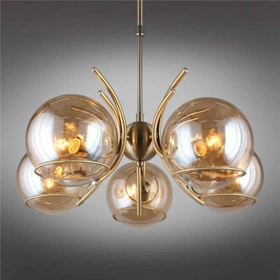 Потолочная люстра Omnilux Girasole OML-28907-05 - изображение 6 Потолочная люстра Omnilux Girasole OML-28907-05 - изображение 6