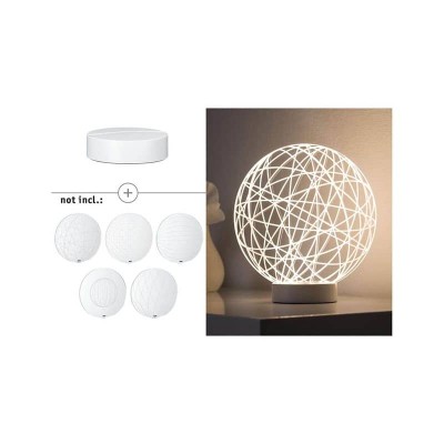 Основание для настольной лампы Paulmann 3D Basic 79535 - изображение 2 Основание для настольной лампы Paulmann 3D Basic 79535 - изображение 2