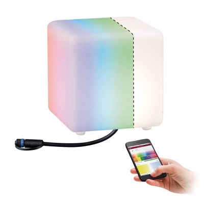 Уличный светодиодный светильник Paulmann Cube Plug Shine ZigBee 94268 - изображение 6 Уличный светодиодный светильник Paulmann Cube Plug Shine ZigBee 94268 - изображение 6