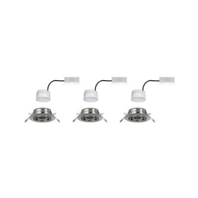 Встраиваемый светодиодный светильник Paulmann Base Coin Led 93421 - изображение 3 Встраиваемый светодиодный светильник Paulmann Base Coin Led 93421 - изображение 3