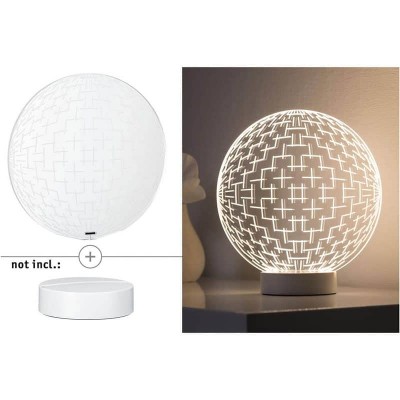 Плафон Paulmann 3D Maze Glas 79532 - изображение 3 Плафон Paulmann 3D Maze Glas 79532 - изображение 3
