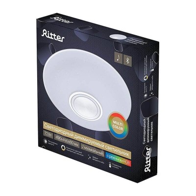 Потолочный светодиодный светильник Ritter Saturn 52340 6 - изображение 2 Потолочный светодиодный светильник Ritter Saturn 52340 6 - изображение 2