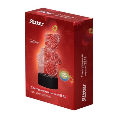 Светильник-ночник Ritter Bear 29253 1 - изображение 2 Светильник-ночник Ritter Bear 29253 1 - изображение 2
