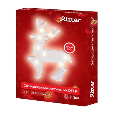 Светодиодная фигура Ritter Deer 29277 7 - изображение 2 Светодиодная фигура Ritter Deer 29277 7 - изображение 2