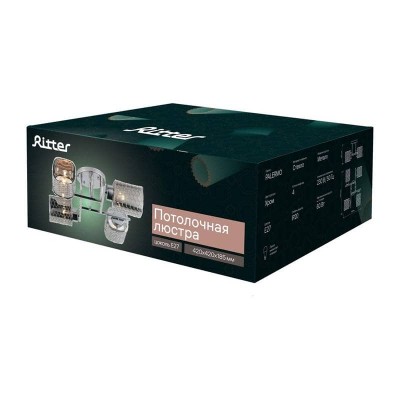 Потолочная люстра Ritter Palermo 52522 6 - изображение 3 Потолочная люстра Ritter Palermo 52522 6 - изображение 3