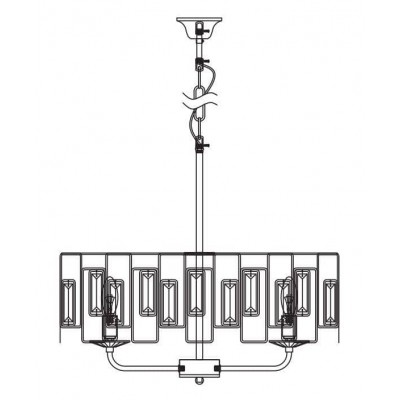 Подвесная люстра Rivoli Waltraud 1028-206 Б0052465 - изображение 2 Подвесная люстра Rivoli Waltraud 1028-206 Б0052465 - изображение 2