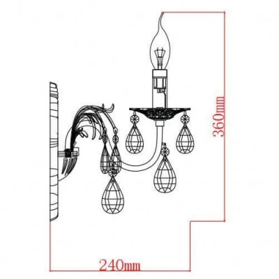 Бра Rivoli Margareta 1022-401 Б0047912 - изображение 2 Бра Rivoli Margareta 1022-401 Б0047912 - изображение 2
