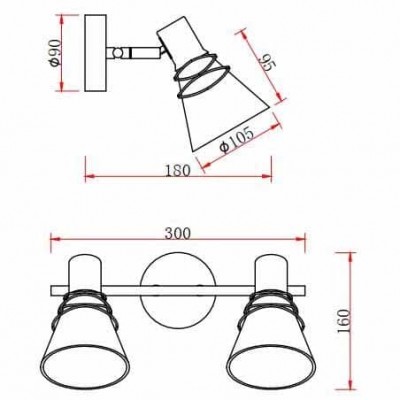 Спот Rivoli Adria 7017-702 Б0044772 - изображение 2 Спот Rivoli Adria 7017-702 Б0044772 - изображение 2