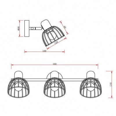 Спот Rivoli Adro 7016-703 Б0044777 - изображение 2 Спот Rivoli Adro 7016-703 Б0044777 - изображение 2