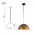 Подвесной светильник Rivoli Emmy 5141-201 Б0054986 - изображение 3 Подвесной светильник Rivoli Emmy 5141-201 Б0054986 - изображение 3
