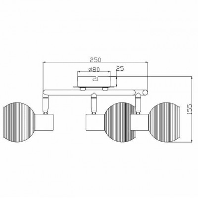 Спот Rivoli Medeya 7029-733 Б0047125 - изображение 2 Спот Rivoli Medeya 7029-733 Б0047125 - изображение 2
