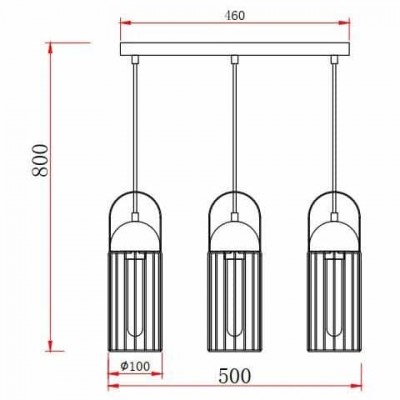 Подвесной светильник Rivoli Anemon 5062-233 Б0047362 - изображение 2 Подвесной светильник Rivoli Anemon 5062-233 Б0047362 - изображение 2