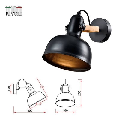 Спот Rivoli Nathalie 4121-401 Б0054988 - изображение 3 Спот Rivoli Nathalie 4121-401 Б0054988 - изображение 3