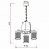Подвесная люстра Rivoli Adriana 4058-203 Б0047316 - изображение 2 Подвесная люстра Rivoli Adriana 4058-203 Б0047316 - изображение 2