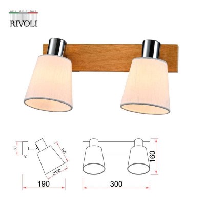 Спот Rivoli Lachrimae 7063-702 Б0055006 - изображение 4 Спот Rivoli Lachrimae 7063-702 Б0055006 - изображение 4
