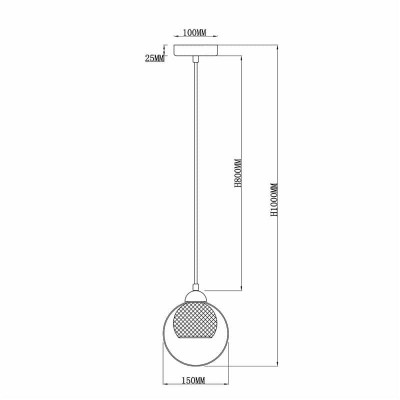 Подвесной светильник Rivoli Mod 3034-201 Б0037686 - изображение 2 Подвесной светильник Rivoli Mod 3034-201 Б0037686 - изображение 2