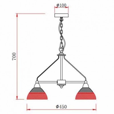 Подвесная люстра Rivoli Avda 5060-203 Б0047352 - изображение 2 Подвесная люстра Rivoli Avda 5060-203 Б0047352 - изображение 2