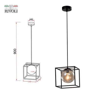 Подвесной светильник Rivoli Miyuki 5146-201 Б0054980 - изображение 2 Подвесной светильник Rivoli Miyuki 5146-201 Б0054980 - изображение 2
