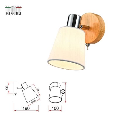 Спот Rivoli Lachrimae 7063-701 Б0055005 - изображение 4 Спот Rivoli Lachrimae 7063-701 Б0055005 - изображение 4