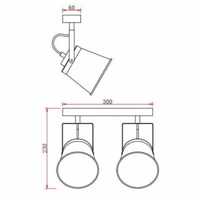 Спот Rivoli Acuto 7015-702 Б0044768 - изображение 2 Спот Rivoli Acuto 7015-702 Б0044768 - изображение 2