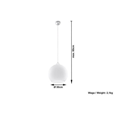 Подвесной светильник Sollux Ball SL.0256 - изображение 2 Подвесной светильник Sollux Ball SL.0256 - изображение 2