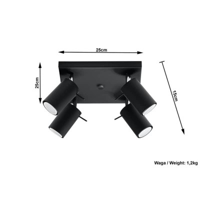 Потолочный светильник Sollux Ring SL.0094 - изображение 2 Потолочный светильник Sollux Ring SL.0094 - изображение 2