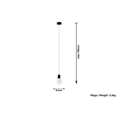 Подвесной светильник Sollux Edison SL.0150 - изображение 2 Подвесной светильник Sollux Edison SL.0150 - изображение 2